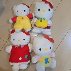 ハローキティ レトロ ぬいぐるみ まとめ売り