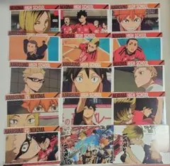 劇場版ハイキュー‼︎ ゴミ捨て場の決戦　クリアビジュアルポスター2 15種セット
