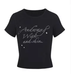 andwang Trim Check Ribbon Tee Tシャツ - メルカリ