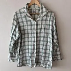 綿100%✨️ERIKA TAYLOR チェック柄パジャマ Lサイズ相当 部屋着