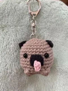 あみぐるみ　イチゴコス♪パグちゃんキーホルダー 2025年最新】パグあみぐるみの人気アイテム - メルカリ