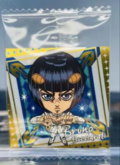 最新弾 ジョジョの奇妙な冒険 シール ウエハース 第5部 ブローノ・ブチャラティ