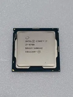 Intel Core i7 9700 CPU 【動作確認済】