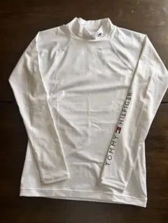 TOMMY HILFIGER GOLF モックネックシャツ ホワイト Sのサムネイル