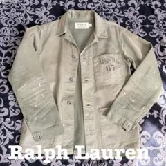 【希少】POLO DENIM&SUPPLY ペイント加工 ジャケット S ラルフのサムネイル