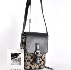 美品 COACH コーチ 6098 ソーホー シグネチャー ショルダーバッグ