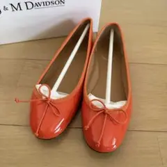 【美品】J&M デヴィットソン フラットシューズ 36 本革