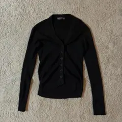 00's DOLCE & GABBANA ブラックカーディガン サイズ40