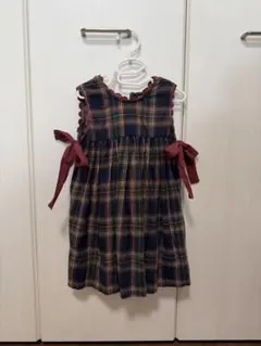 misha&puff チェックワンピース 4yのサムネイル