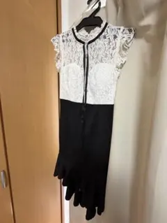 TIKA レーストップス フレアスカート ドレス