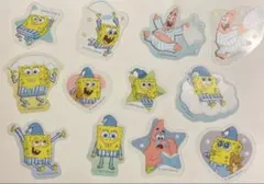 スポンジボブ シール　ステッカー 12枚セット