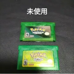 ゲームボーイアドバンスソフト　ポケモン　 エメラルド　リーフグリーン
