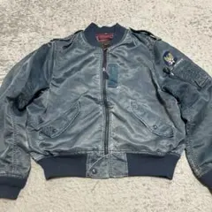 雰囲気抜群✨HOUSTON H.S.T.CO MA-1 フライトジャケット M