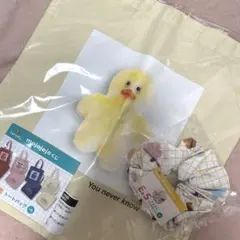 【新品未使用】mojojojo ドキドキくじ　C賞　トートバッグ E賞シュシュ