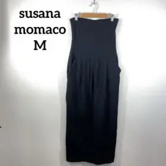 スサナモナコ【M】レディースチューブトップワンピース/アメリカ製/ロング丈/夏物