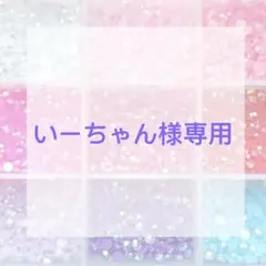 いーちゃん様専用ページ