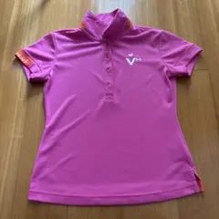 VH レディース ゴルフシャツ ピンク　サイズ40（9号）
