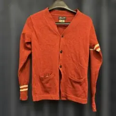 Honest Wool Smith カーディガン M オレンジ