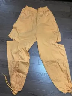CITENオレンジ ナイロン ワークパンツ Mサイズ