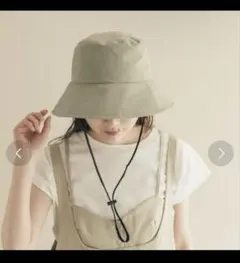 『撥水/UVカット』ハッスイドロストバケットハット