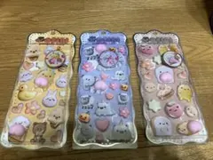 かわいいキャラクターシールセット 6枚