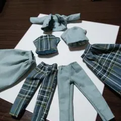 No.103　値下げしました　ハンドメイド　リカちゃんの服7点セット