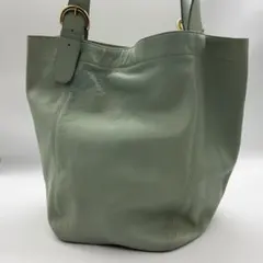 激レア　希少　オールドコーチ　トートバッグ　レザー　ミントグリーン　4082