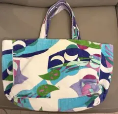 EMILIO PUCCI エミリオプッチ パイル地トートバッグのサムネイル