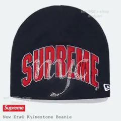 Supreme ビーニー New Era ラインストーン Beanie オレンジ - メルカリ