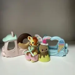 シルバニア　キラキラくじ　ハッピースイーツ　E賞G賞セット