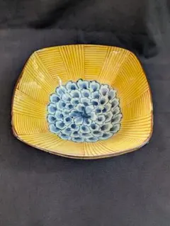 茶道具 七宝繋ぎ 黄交趾 建水 赤沢露石 - メルカリ