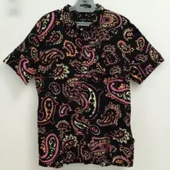 Quiksilver ペイズリー柄 半袖シャツ モダンフィット Lのサムネイル