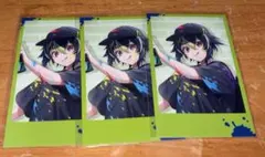 伊波ライ チェキ風カード3枚セット【1周年】
