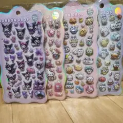 23番　3Dシールセット 4シート