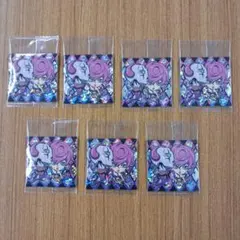 7枚　トリッシュ・ウナ/S・G　ジョジョ　黄金の風　ウエハース シール　最新