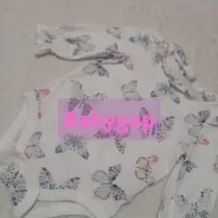 baby GAP 蝶々柄ロンパース 70cm 女の子