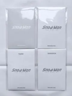 SnowMan POPUP 目黒蓮 フォトカードパック 4種 セット①