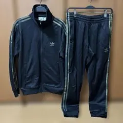 adidas アディダス オリジナルス トラックジャケット カモフラ 迷彩 黒