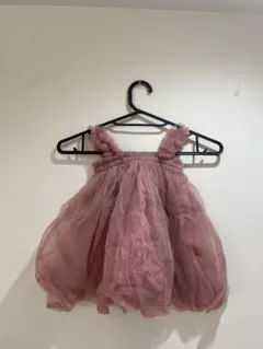 ピンクチュールドレス　80cm