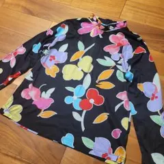 レオナールSPORT 大きいサイズ42 フラワープリントジャケット レオナールSPORT 大きいサイズ42 フラワープリントジャケット