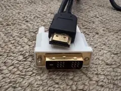 HDMI − DVI 変換ケーブル 約1.5m (金メッキ端子)
