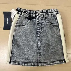 新品 ライトオン MPS デニムラインスカート 105 インナーパンツ付