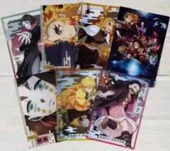 鬼滅の刃　クリアビジュアルポスター　〜無限列車編　其ノ壱〜　7枚セット