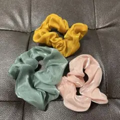 サテンシュシュ 3色セット