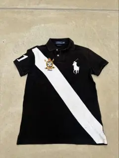 POLO RALPH LAUREN ドイツ代表 ビッグポニー ポロシャツ 黒 M - メルカリ