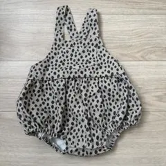 anonbaby 限定 ダルメシアン だるまサロペ