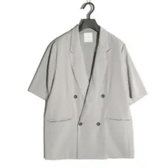 LUI'S ウォッシャブルハーフスリーブ ダブルジャケット 定価20,900円のサムネイル