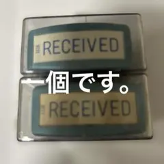 Shachihata Xstamper RECEIVED一個