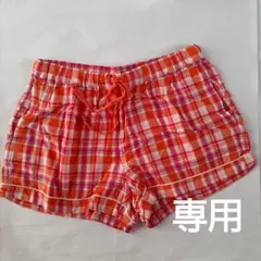 UNIQLO チェック柄 ショートパンツ Lサイズのサムネイル
