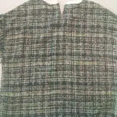 サマーニット　フリーサイズ グリーン